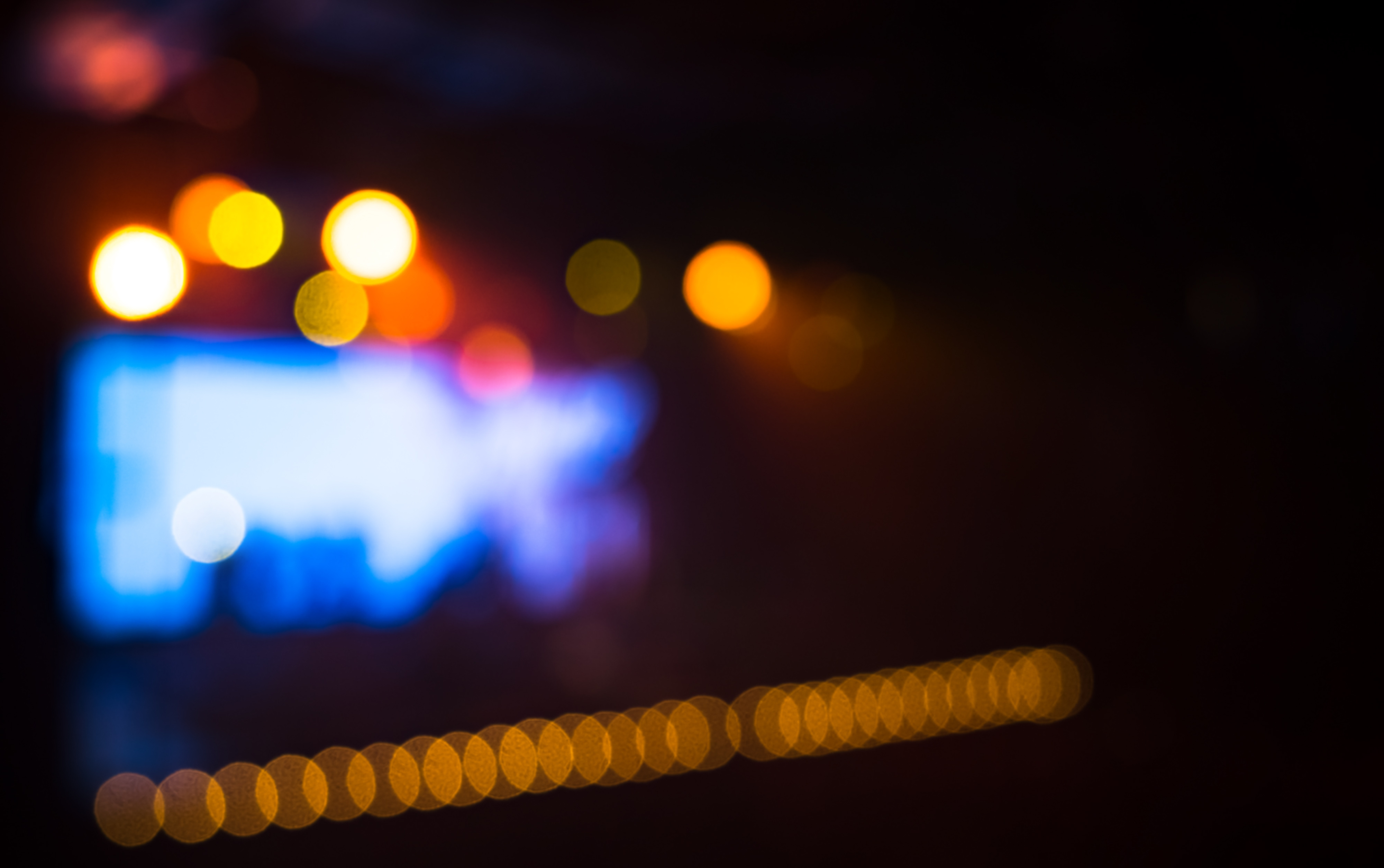 Blurred background, music concert stage
